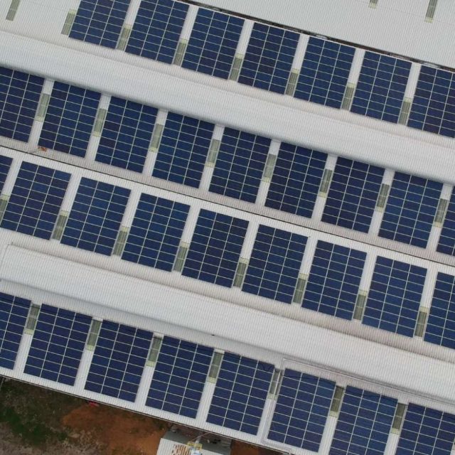 Unisolar-Solar Panel Grid Tie System in Leyte